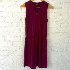 Banana Republic - wine colored sleeveless dress XS